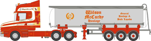 Scania T Cab Cylindrical Tanker Wilson McCurdy   76TCAB011   1:76 Scale,OO Gauge