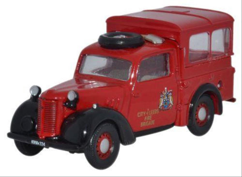 Austin Tilly City of Leeds Fire Brigade   76TIL006   1:76 Scale,OO Gauge