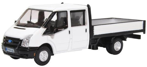 Ford Transit Pickup White   76TPU005   1:76 Scale,OO Gauge