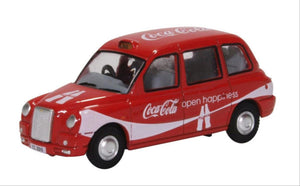 TX4 Taxi Coca Cola   76TX4008CC   1:76 Scale,OO Gauge