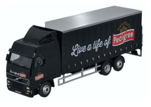 Volvo FH Curtainside Lorry Marstons   76VOL02CL   1:76 Scale,OO Gauge