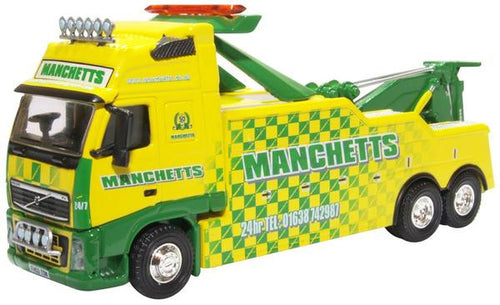 Volvo FH Boniface Recovery Truck Manchetts   76VOL08REC   1:76 Scale,OO Gauge