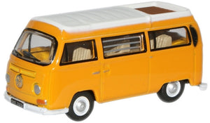 VW Camper Closed Marino Yellow/White   76VW008   1:76 Scale,OO Gauge