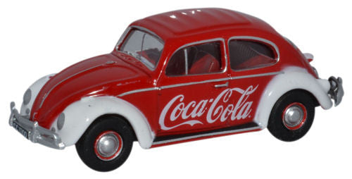 VW Beetle Coca Cola   76VWB009CC   1:76 Scale,OO Gauge