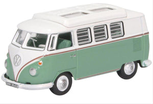 VW Split Screen T1 Camper Turquoise/White   76VWS002   1:76 Scale,OO Gauge