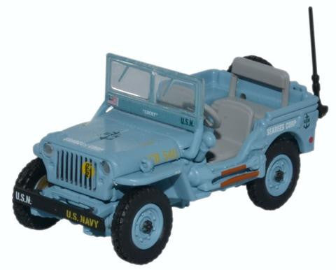 Willys MB US Navy Seebees   76WMB002   1:76 Scale,OO Gauge