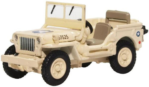 Willys MB USAAF Tunisia 1943   76WMB007   1:76 Scale,OO Gauge