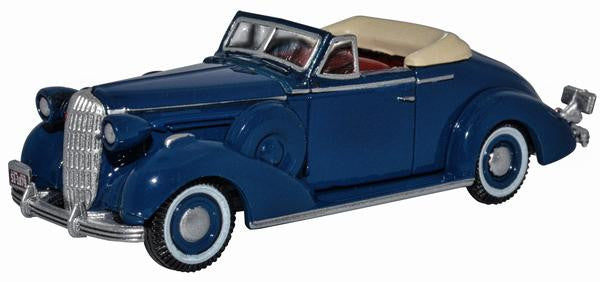 Buick Special Convertible Coupe 1936 Musketeer Blue   87BS36005   1:87 Scale