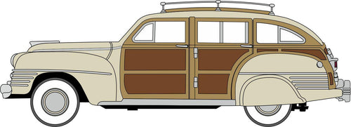 *Chrysler Town & Country 1942 Woody Wagon Catalina Tan