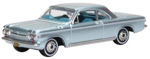 Chevrolet Corvair Coupe 1963 Satin Silver   87CH63001   1:87 Scale