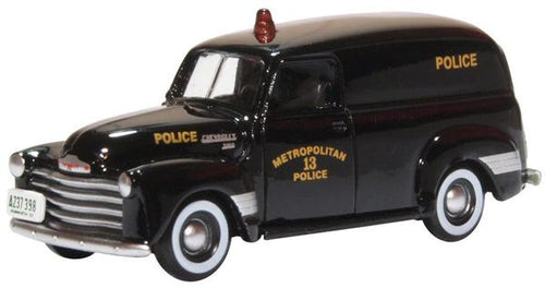 Chevrolet Panel Van 1950 Washington DC Police   87CV50002   1:87 Scale