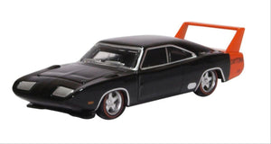 Dodge Charger Daytona 1969 Black   87DD69001   1:87 Scale