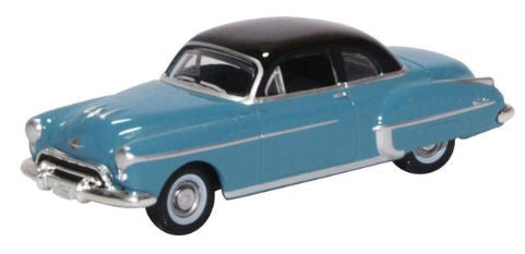 Oldsmobile Rocket 88 Coupe 1950 Crest Blue/Black   87OR50002   1:87 Scale