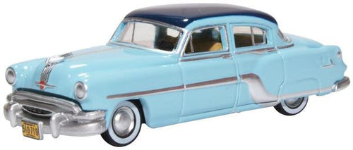 Pontiac Chieftain 4 Door 1954 Mayfair Blue/San Marino Blue   87PC54001   1:87 Scale