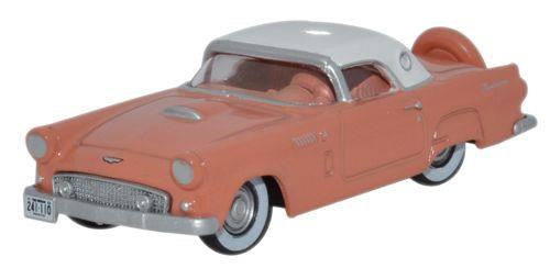 Ford Thunderbird 1956 Sunset Coral/Colonial White   87TH56001   1:87 Scale