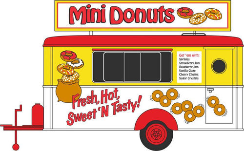 *Mobile Trailer Mini Donuts