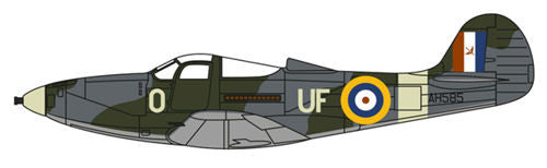Bell Airacobra I 601 County of London Sqn RAF Duxford 1940   AC071   1:72 Scale