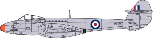 Gloster Meteor 5897M RAF Hednesford Staffs   AC095   1:72 Scale