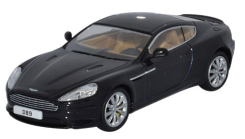 Aston Martin DB9 Coupe Onyx Black   AMDB9002   1:43 Scale
