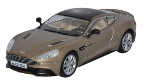 Aston Martin Vanquish Coupe Selene Bronze   AMV002   1:43 Scale