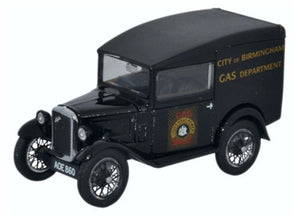 Austin Seven RN Van City of Birmingham Gas Dept.   ASV006   1:43 Scale