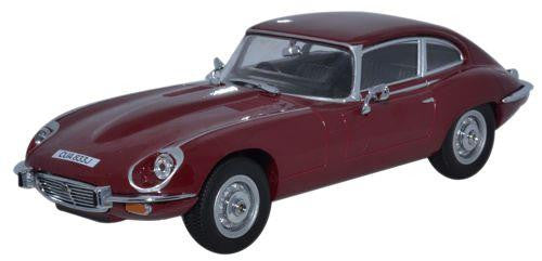 Jaguar V12 E Type Coupe Regency Red   JAGV12003   1:43 Scale