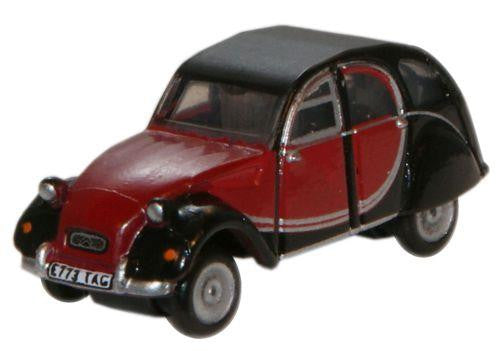 Citroen 2CV Charleston Maroon/Black   NCT001   1:148 Scale