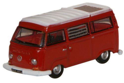 VW Bay Window Camper Red/White   NVW004   1:148 Scale