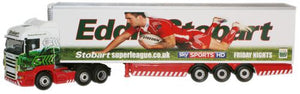 Scania Highline Stobart Super League Salford City Reds   SHL08FR   1:76 Scale,OO Gauge