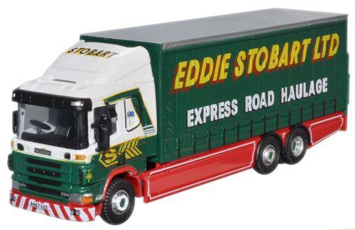 Eddie Stobart Collection Scania 94 6 Wheel Curtainside   STOB012   1:76 Scale,OO Gauge