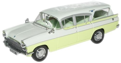 Vauxhall Cresta Friary Estate Friary White/Lime Yellow   VFE004   1:43 Scale