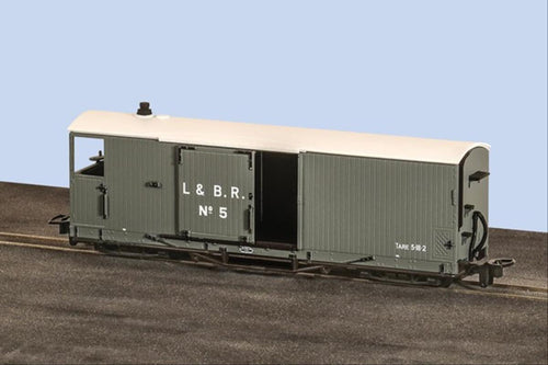 L&B GLT 8 Ton Bogie Goods Brake Van, L&B Livery, No.5