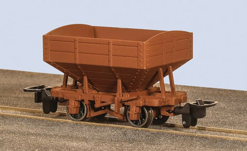 Snailbeach Hopper Wagon, Unlettered Brown