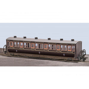 PECO GLT OO-9 FR LONG BOWSIDER COACH VICTORIAN 20