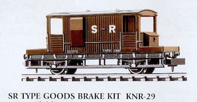 Brake Van, SR type (only available in kit form)