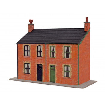PECO Lineside OO/HO Victorian House Fronts - Laser Cut Kit