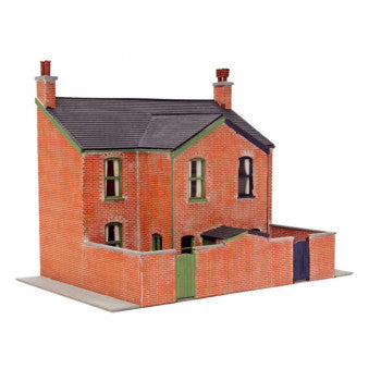 PECO Lineside OO/HO Victorian House Backs - Laser Cut Kit