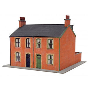 PECO Lineside OO/HO Victorian House complete - Laser Cut Kit