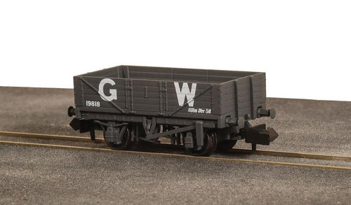 9ft 5 plank open wagon, GWR, grey