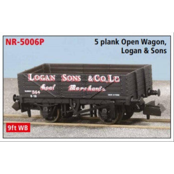 9ft 5 plank open wagon, Logan & Sons