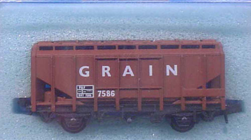 Grain Wagon, brown