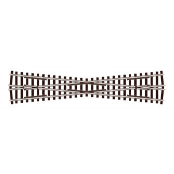 PECO S/L - TT C55 Turnout, Long Crossing UNI