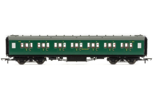 SR, Maunsell Corridor First Class Coach, R4734 7406 - Era 3