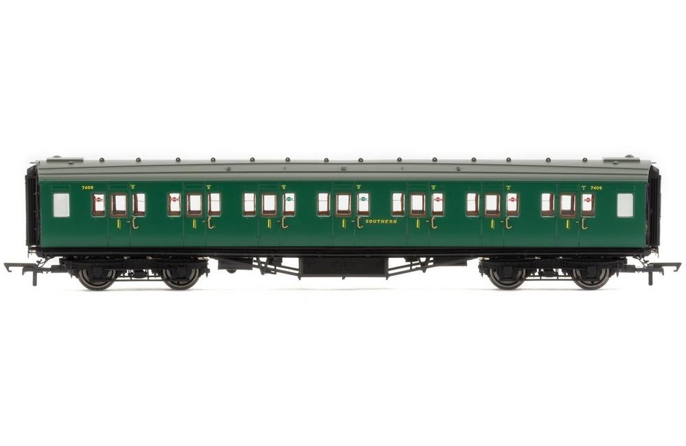 SR, Maunsell Corridor First Class Coach, R4734 7406 - Era 3