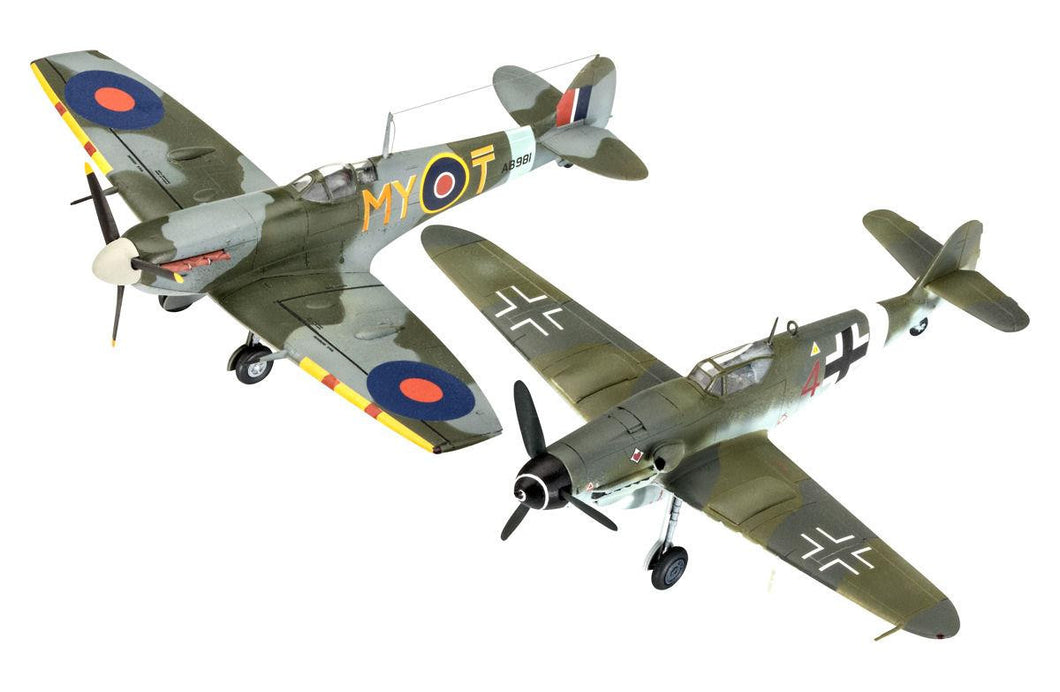 Combat Set - Bf109G-10/Spitfire (1:72 Scale)