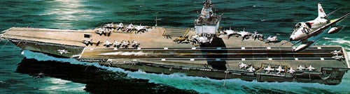 Nuclear Carrier USS Enterprise (1:720 Scale)