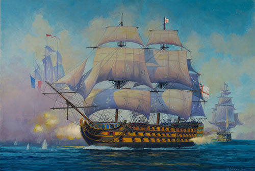 HMS Victory Admiral Nelson Flagship (1:450 Scale)
