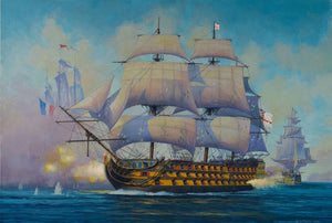 HMS Victory Admiral Nelson Flagship (1:450 Scale)