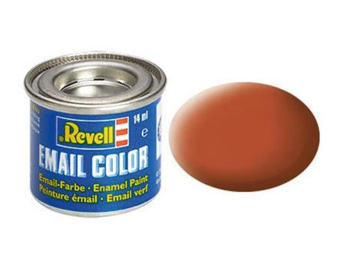 Enamel Paint 'Email' (14ml) Solid Matt Brown RAL8023