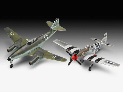 Combat Set - Me262/P-51B Model Set (1:72 Scale)